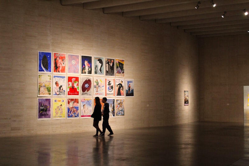 Photo by Rui Alves on Unsplash — representative image for Luminaria's Pop-Up Art Gallery at the Aiden The Divine Fem