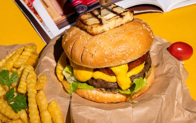 Photo by Ardalan Hamedani on Unsplash — representative image for Indulge Burgers & More