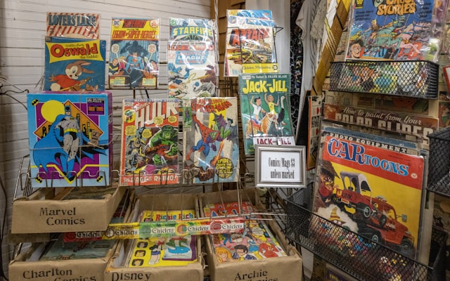 Photo by Mick Haupt on Unsplash — representative image for MaximuM Comics Gaming